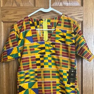Colorful Geometric Kids Shirt